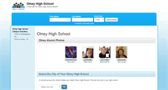 Desktop Screenshot of olneyhighschool.org