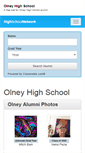 Mobile Screenshot of olneyhighschool.org